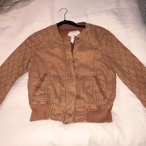 Anthropologie bomber jacket